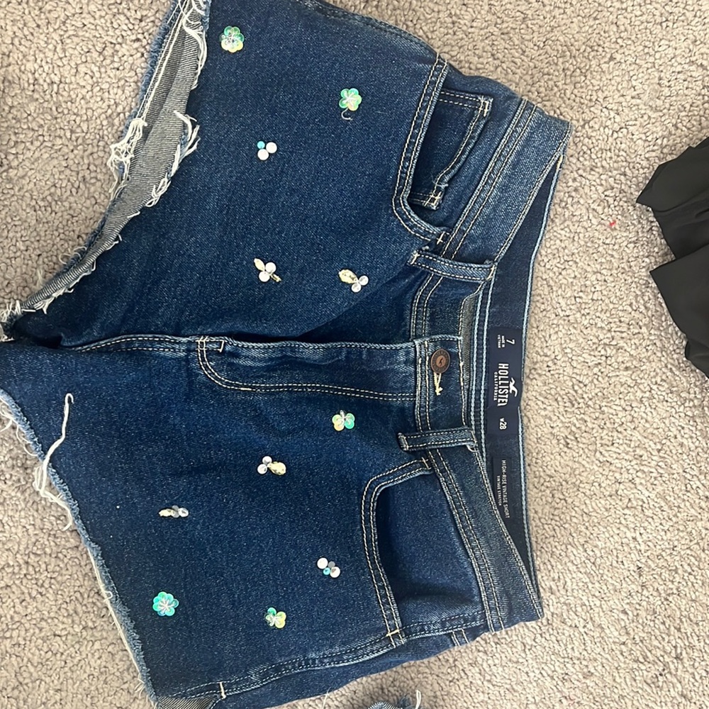 Hollister high rise vintage short